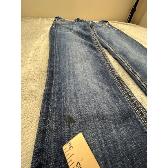 ReRock For Express Barely Bootcut Womens Jeans Size 6 Medium Wash Denim 29x32 - Picture 8 of 14